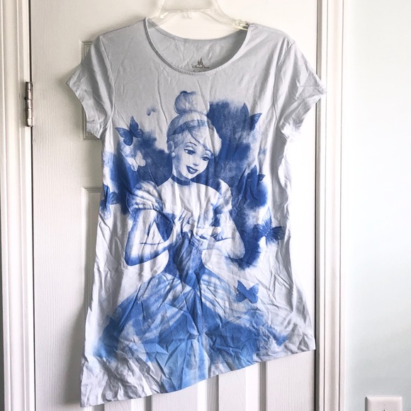Disney Parks Cinderella watercolor tee - Picture 1 of 4